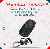 Hyundai Sonata Smart Key Cover in Premium Leather Protective & Sleek